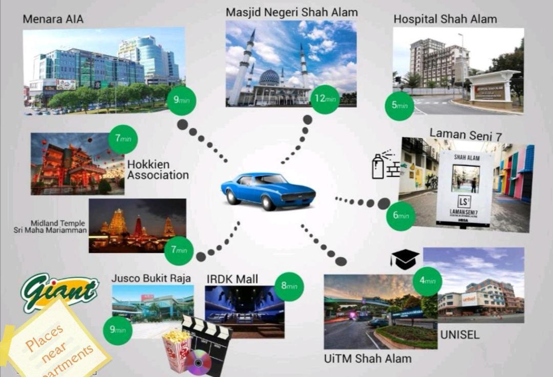 Nat I-City Smart House Shah Alam Dış mekan fotoğraf